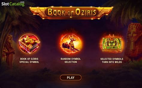 Book Of Oziris Slot - Play Online